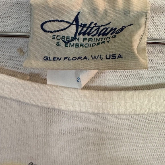 Hand crafted sweatshirt & LS T-Shirt with halloween theme.  Set of two. - Picture 10 of 11